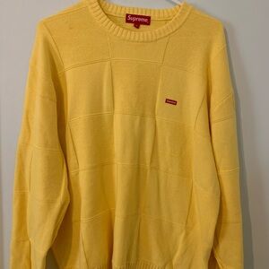 Supreme Tonal Checkerboard Sweater